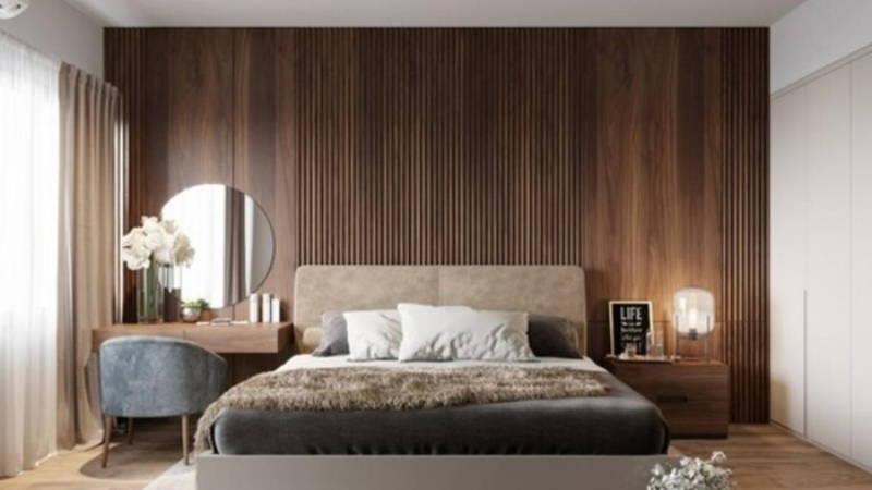 ốp tường bằng tấm nhựa lam sóng