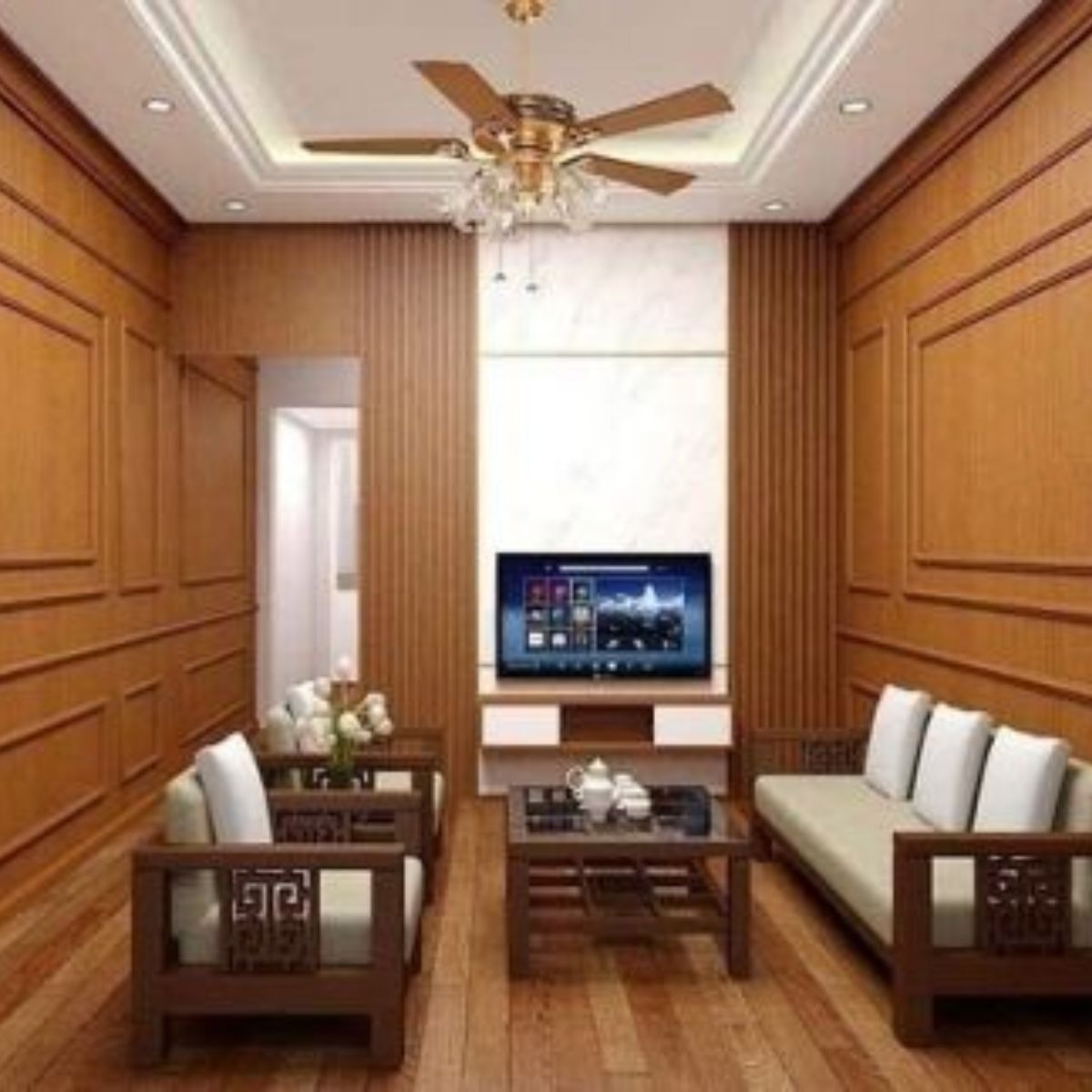 Nano PVC & Lõi Rỗng 5 Lợi Ích Ít Ai Biết – Giải Pháp Ốp Tường Nhẹ Mà Bền Đẹp