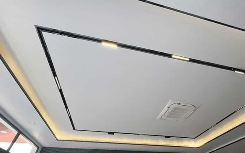 tấm nhựa nano ốp trần hiện đại