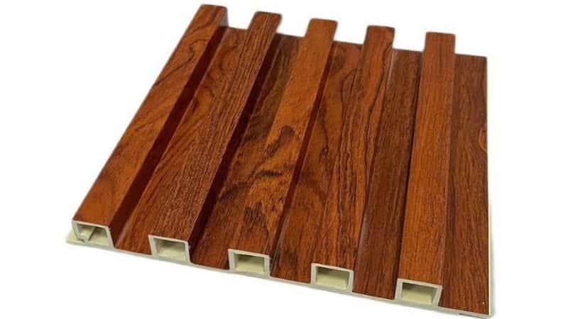 Tấm lam nhựa 5 sóng vân gỗ