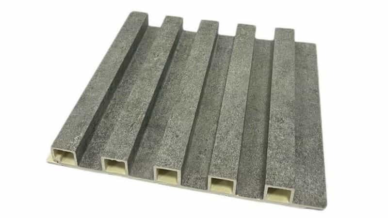 Tấm lam nhựa 5 sóng màu xám