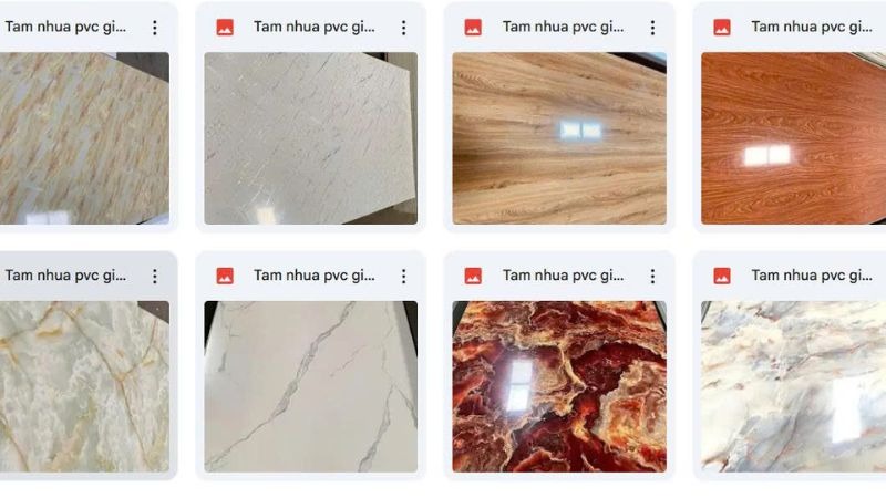 Các mẫu tấm đá hoa cương pvc tại Thế Giới Tấm Nhựa