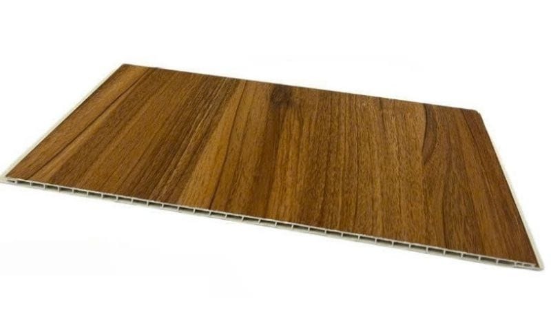 Tấm nhựa cao cấp ốp tường nano vân gỗ PVC TH‑21