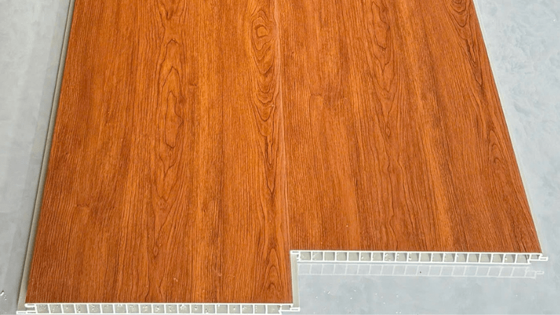 sàn nhựa chịu lực TAT-01 có màu nâu đỏ