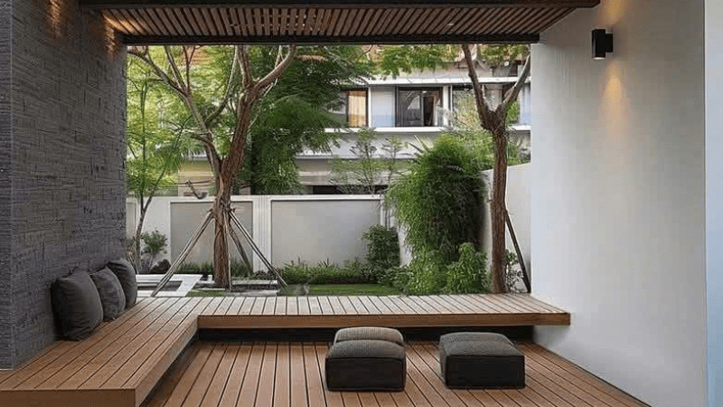 công trình sàn gỗ cao cấp