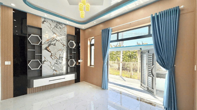 ứng dụng tấm ốp lam sóng