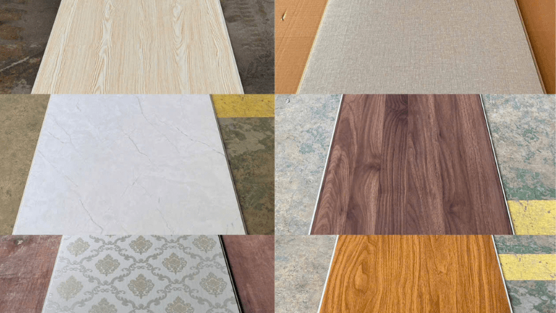 các màu tấm ốp nano PVC