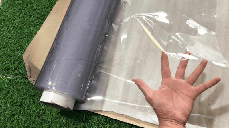 Tấm chắn bụi nhựa PVC trong suốt