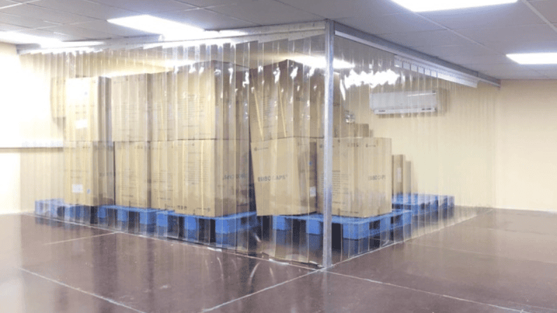 Tấm nhựa chắn điều hòa trong suốt