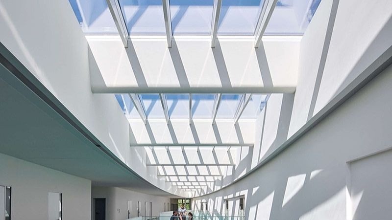 công trình tấm nhựa lấy sáng