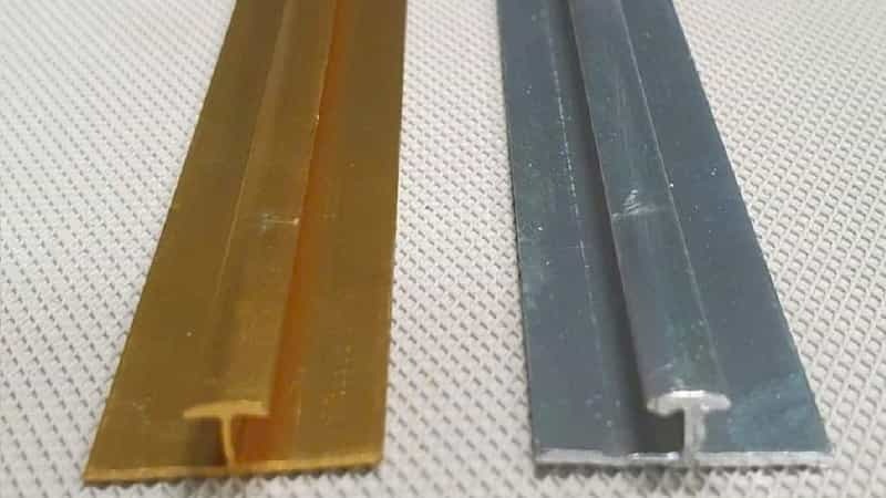 nẹp chữ H tấm nhựa giả đá