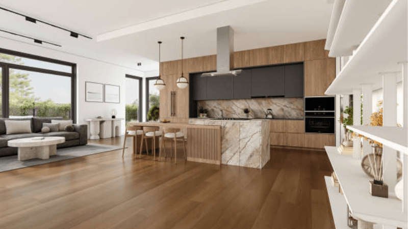 sàn nhựa giả gỗ cao xấp