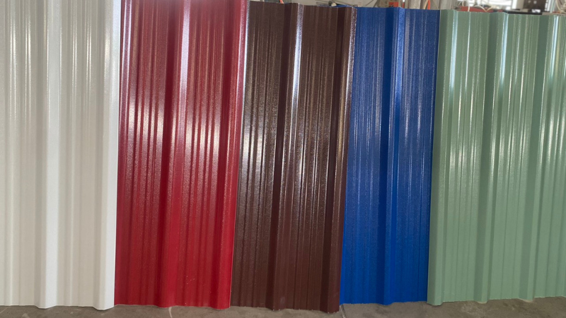 các màu tôn nhựa