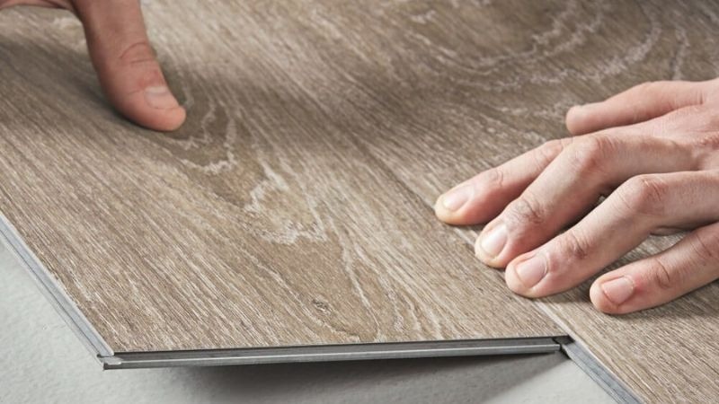 SSàn nhựa hèm khóa 4mm là loại sàn nhựa SPC